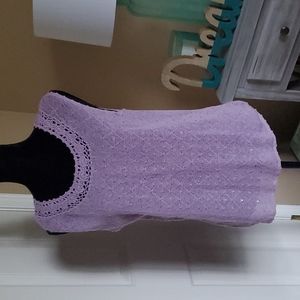 Victoria sleevless sweaters cute and very feminine